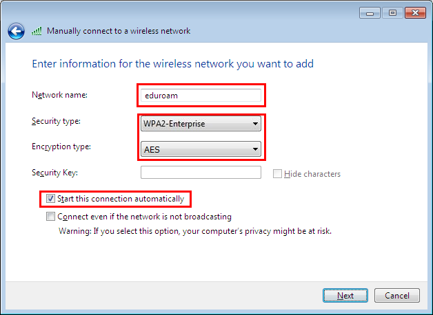 How to connect your computer with Windows 7 to the WiFi network Eduroam  First Faculty of Medicine